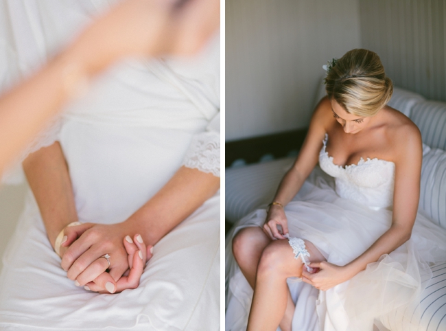 White Lace Wedding Dress by Kristi Agier Photography