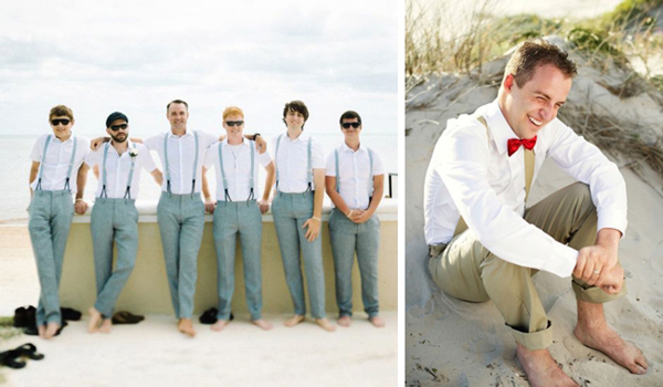 tropical groomsmen outfits