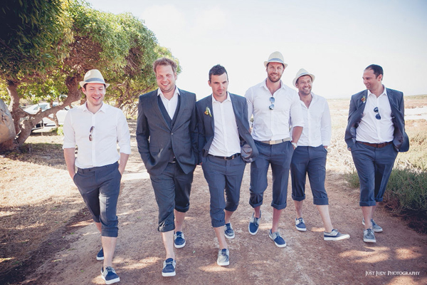 Beach Wedding Groom Attire Shorts