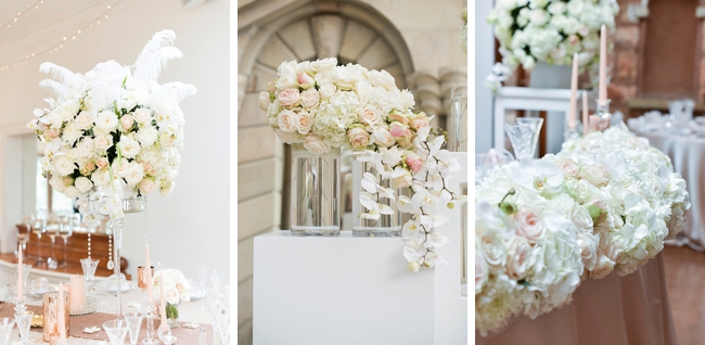 Roses and Rose Gold Details by Jack and Jane Photography