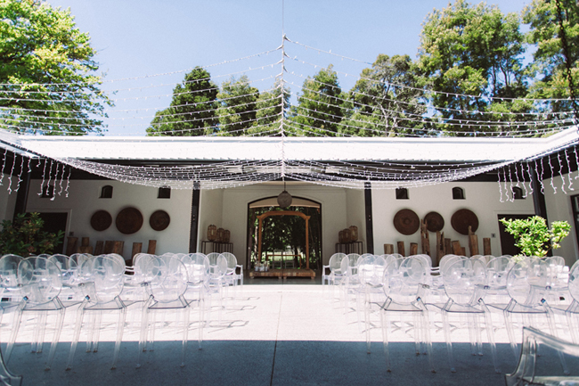 Modern Outdoor Wedding Ceremony at Molenvliet