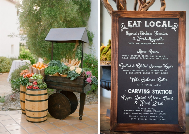 Farmers Market Wedding Ideas Local Produce