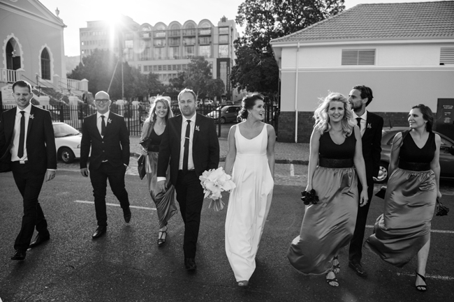 Wedding Party in the City by Jules Morgan Photography