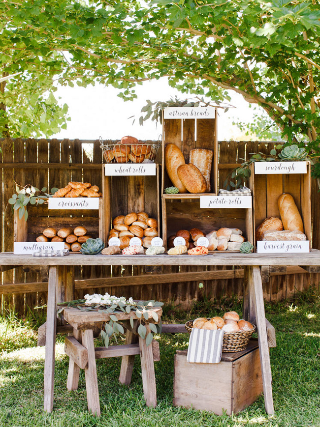 Farmers Market Wedding Ideas Food Stations