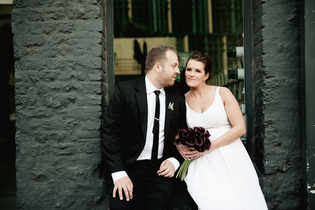 Graphic Inner City Wedding by Jules Morgan Photography