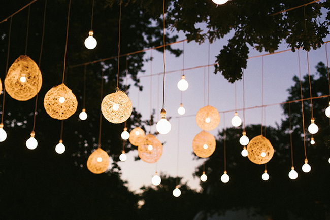 Farmers Market Wedding Ideas Cafe Lights