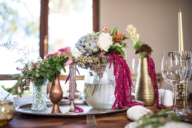 Berry-tones Flowers for Wedding Decor