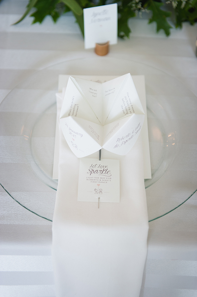 Custom Origami Wedding Stationery