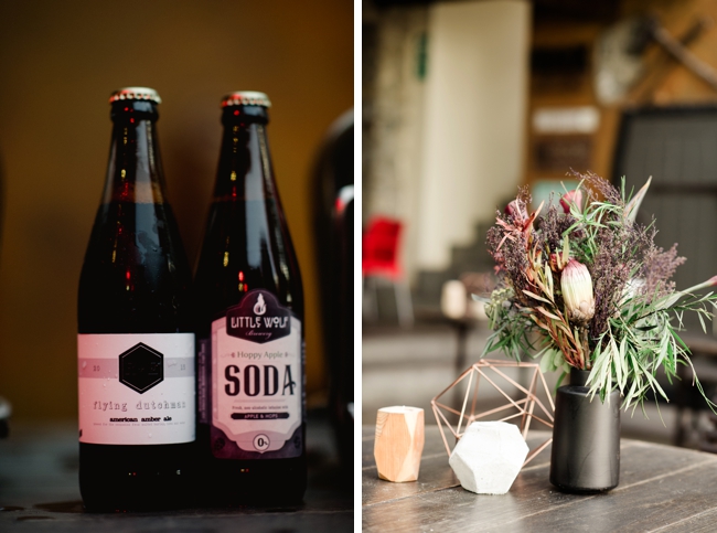 Craft Beer Wedding Favours by Jules Morgan Photography