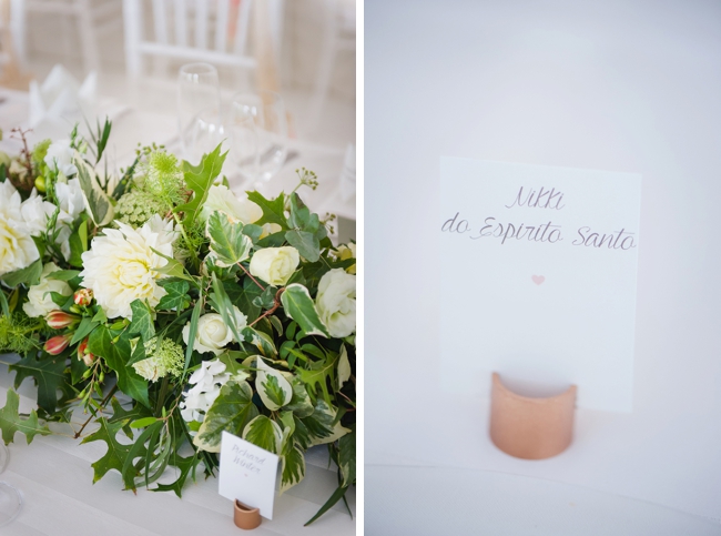 White and Green Floral Arrangement