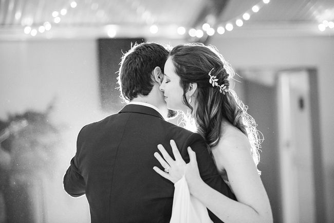 Bride and Groom First Dance