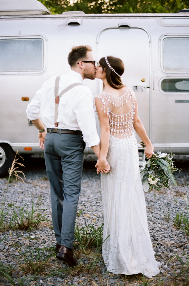 airstream trailer wedding