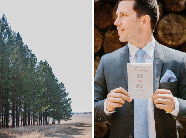 Groom with Wedding Invitation | Credit: Carolien & Ben