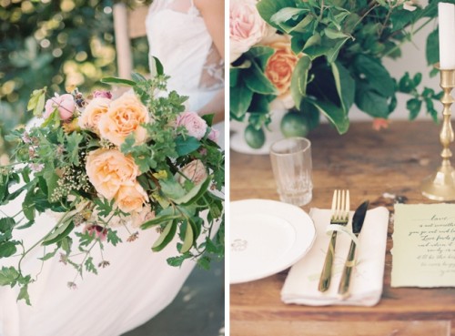 Summer Garden Wedding Inspiration by Natural Light Photography ...