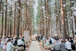 Charming Forest Wedding Ceremony | Credit: Carolien & Ben