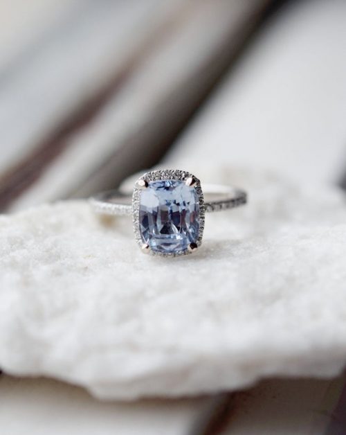 21 Blue Engagement Rings from Etsy | SouthBound Bride