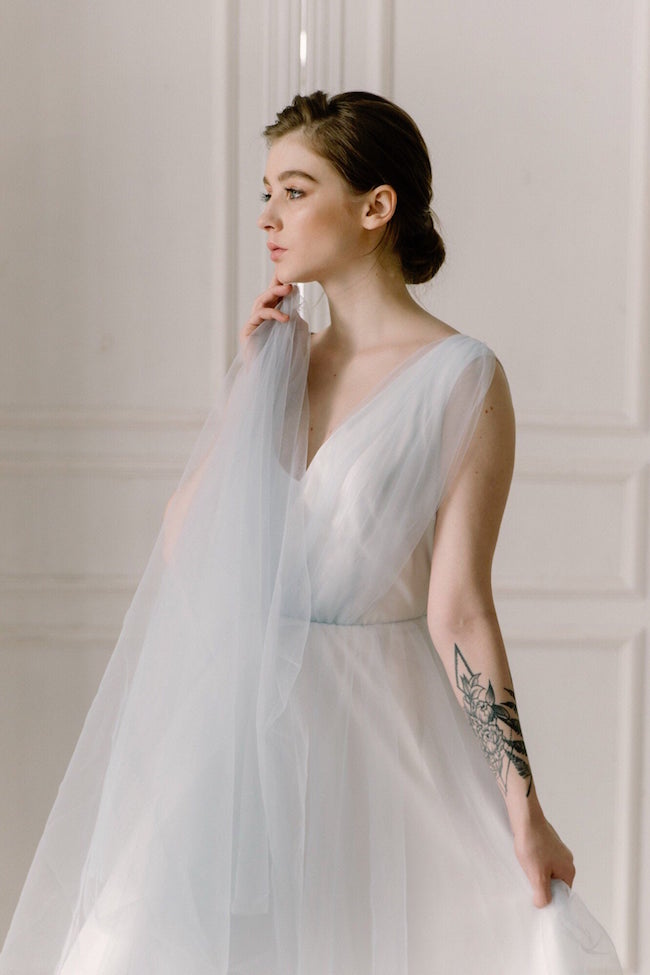 15 Breathtaking Blue Wedding Dresses