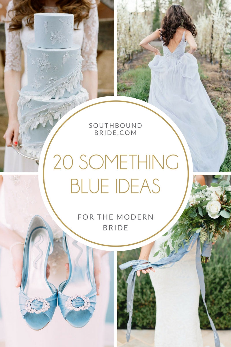 20 Something Blue Ideas For The Modern Bride SouthBound Bride