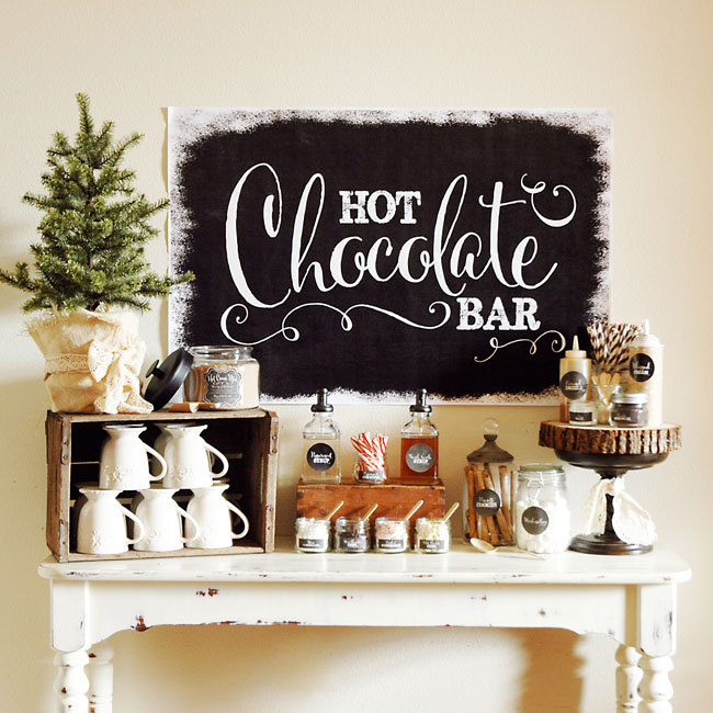 DIY Hot Chocolate Bar