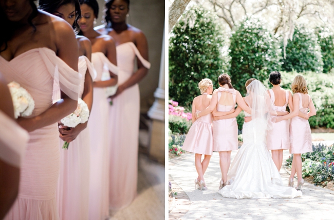 Millennial Pink Bridesmaid Dresses