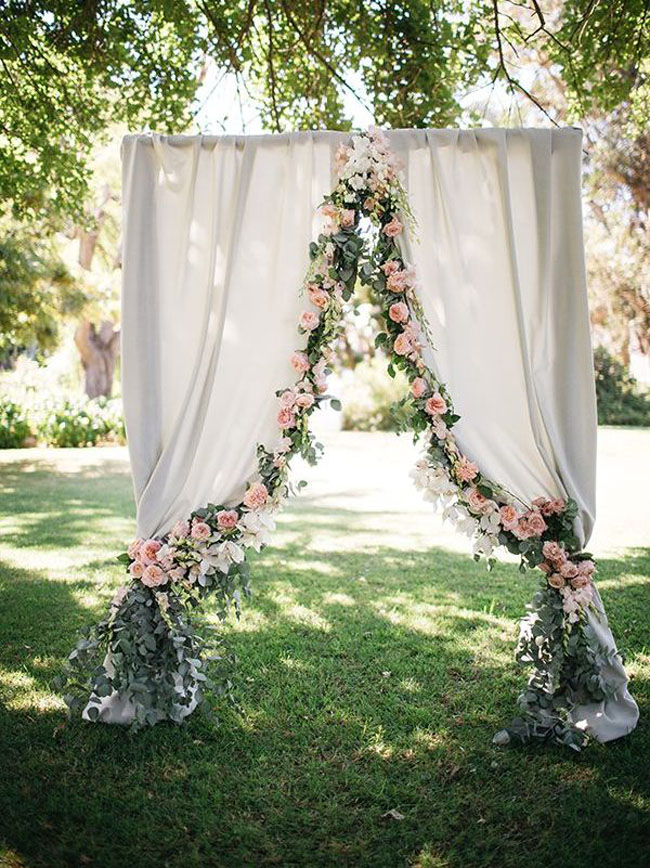 20 Draped Ceremony Arches | SouthBound Bride