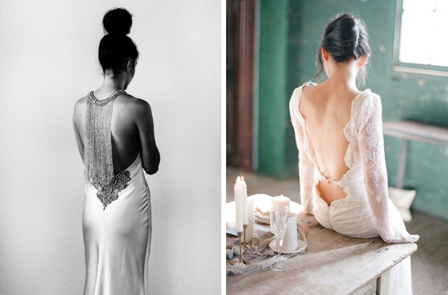 Unique Wedding Dress Back Styles
