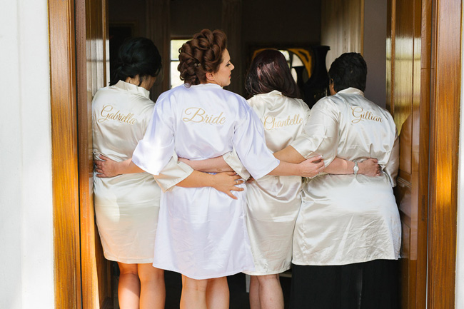 Custom Satin Bridesmaid Robes