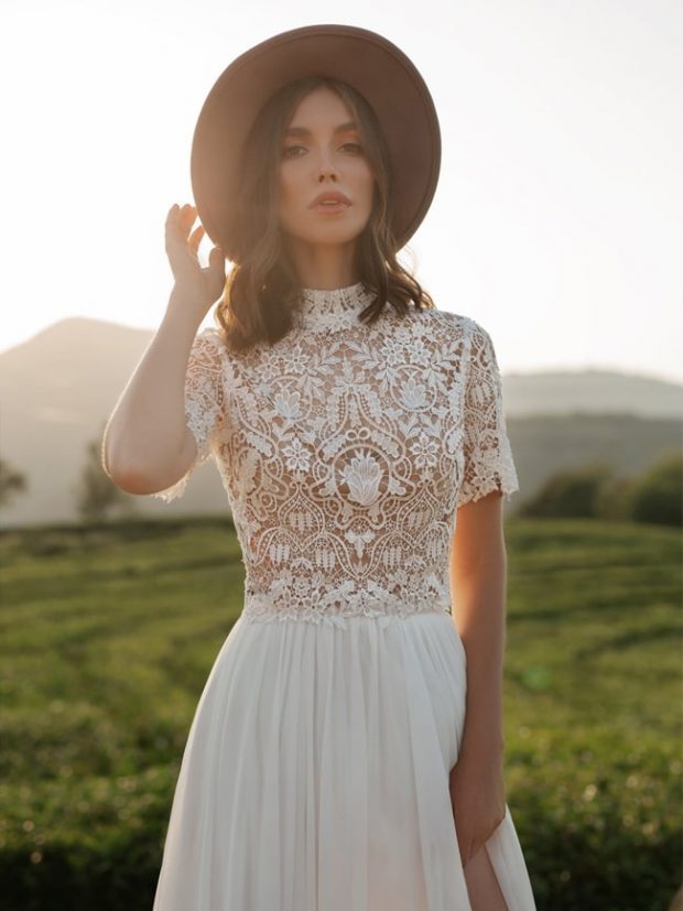 25 Boho Chic Wedding Dresses from Etsy | SouthBound Bride