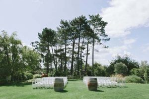 Winelands Wedding Ceremony Area