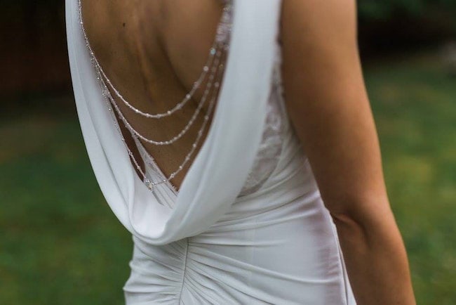 Bridal Back Necklace