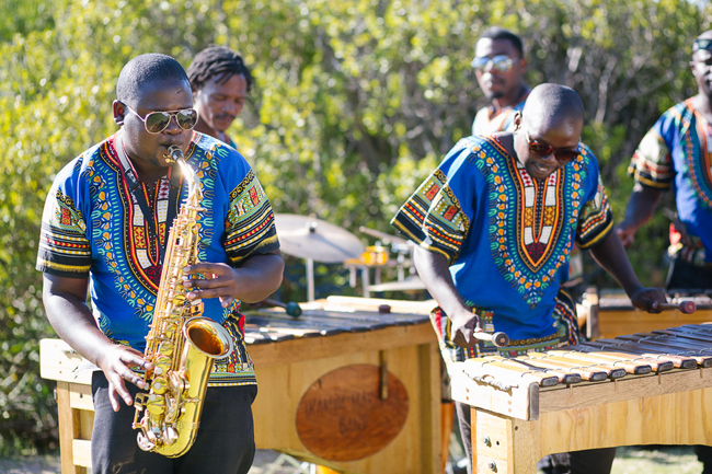 Marimba Band at South African Wedding