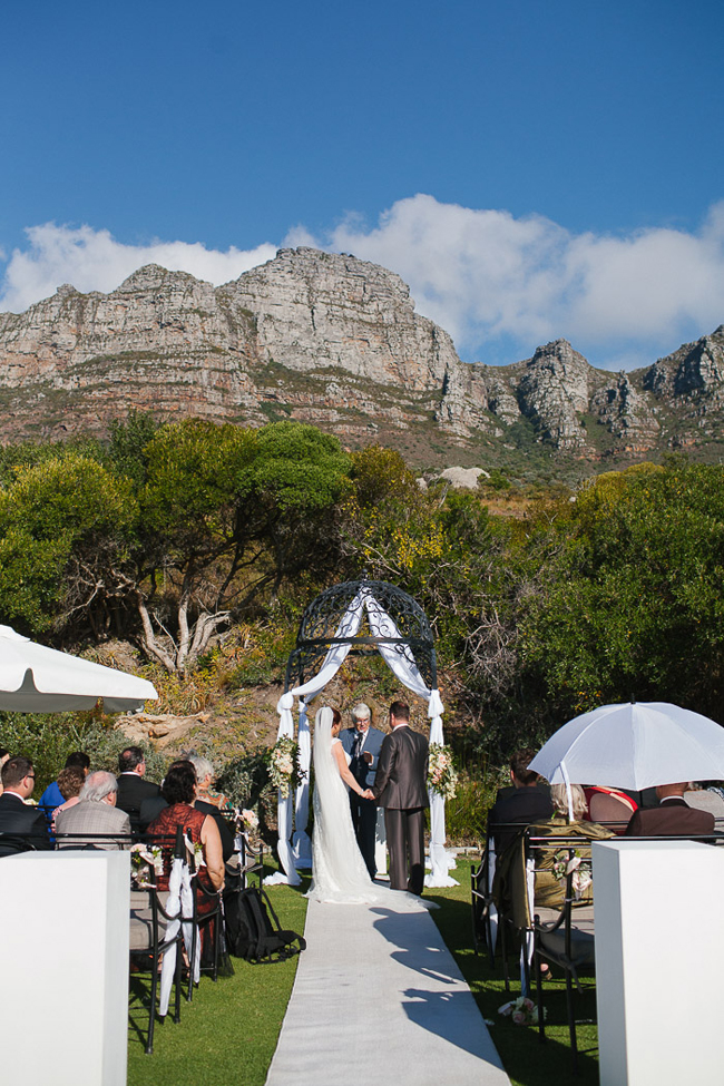 Cape Town Mountain Wedding Ceremony