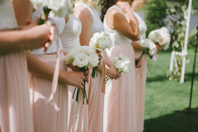 Peach Bridesmaid Separates