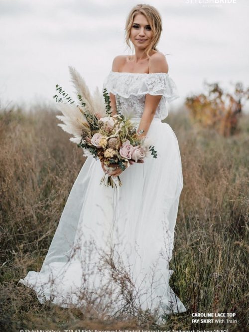 25 Boho Chic Wedding Dresses from Etsy | SouthBound Bride