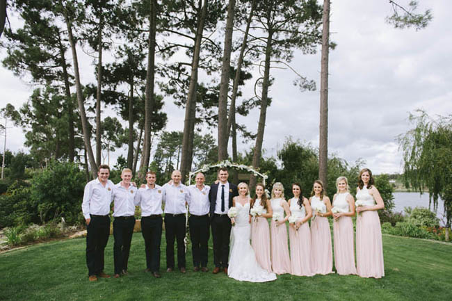 Just Peachy Winelands Wedding by Claire Thomson