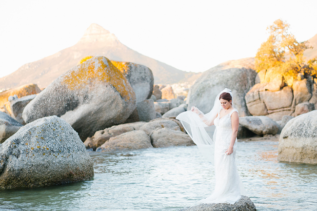 Beach Bridal Portrait