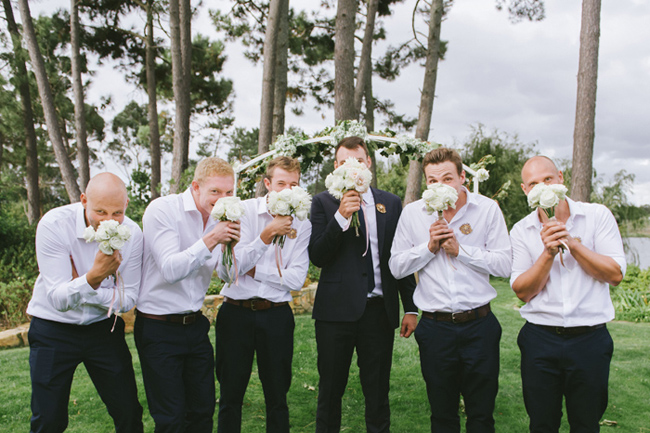 Groomsmen Fun Photo