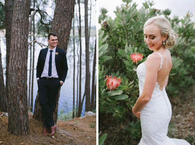 Just Peachy Winelands Wedding by Claire Thomson