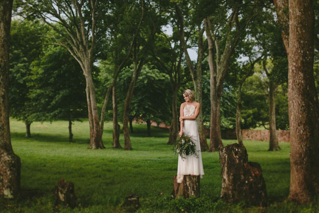 Boho Bridal Portrait