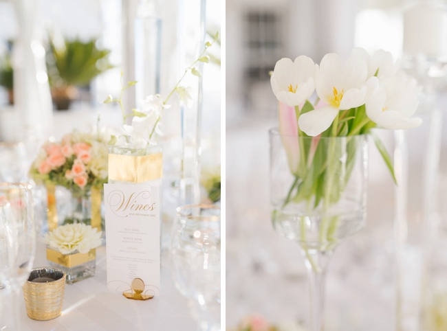 White Tulips in Glass Vase