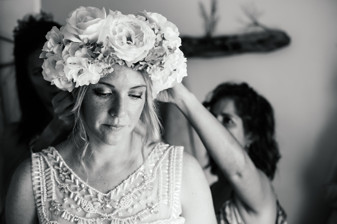 Floral Headpiece | Image: Long Exposure