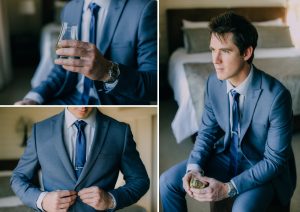 Groom in Blue Suit | Credit: Michelle du Toit