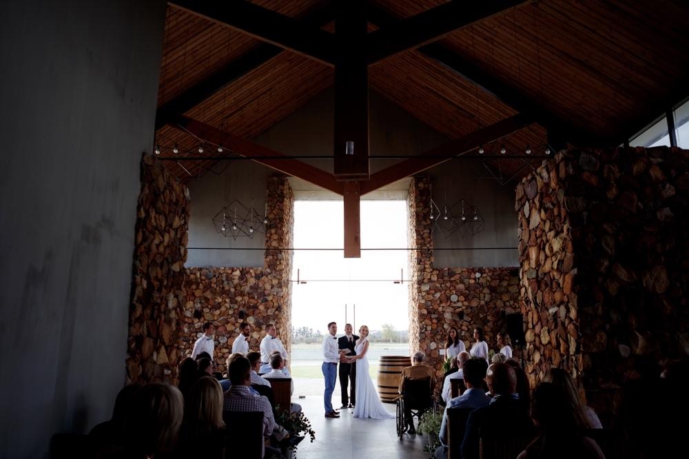 Wedding Ceremony Anura Vineyards