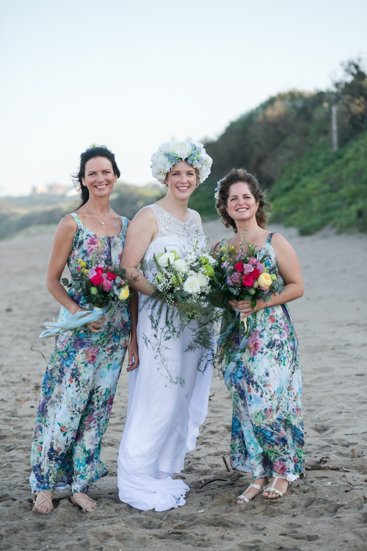 Long Floral Print Bridesmaid Dresses | Image: Long Exposure