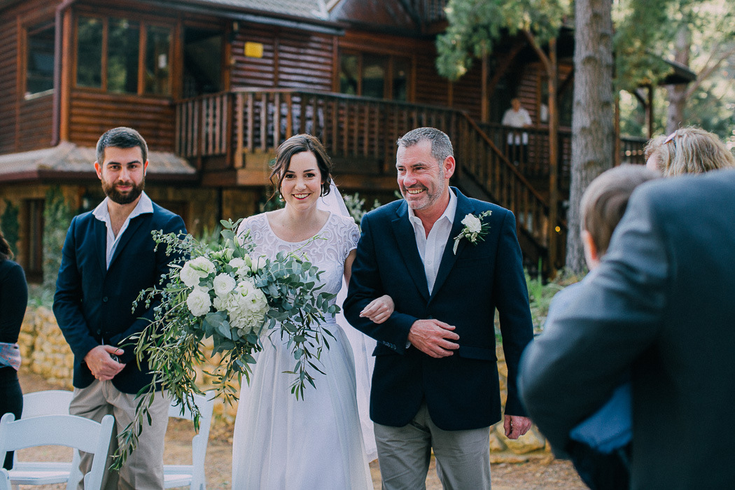 Bride Walking Down Aisle | Credit: Michelle du Toit