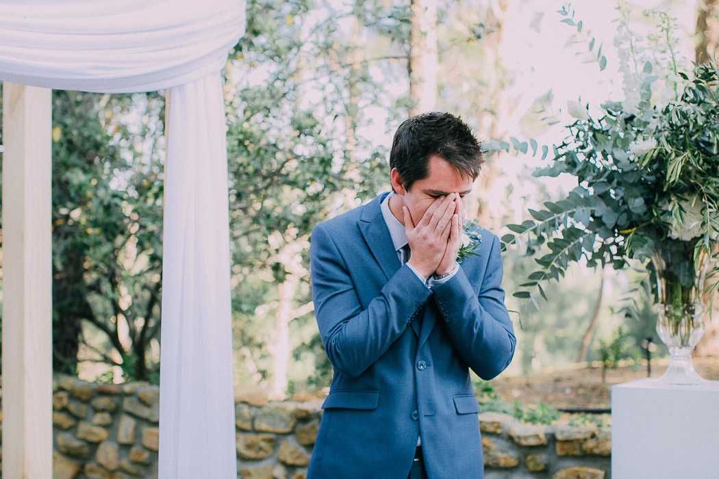 Emotional Groom | Credit: Michelle du Toit