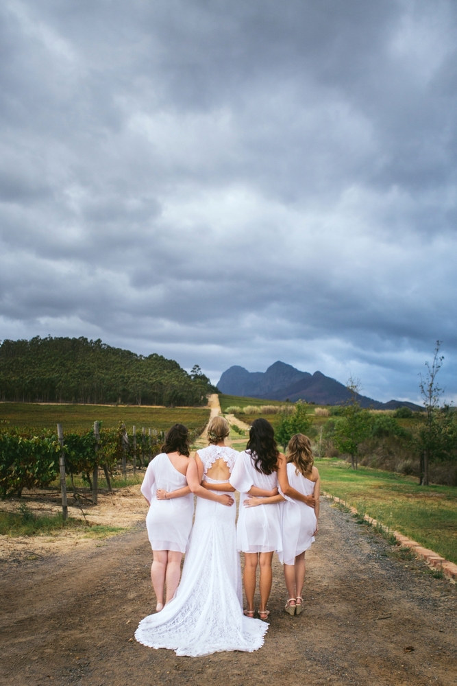 White Bridesmaid Dresses