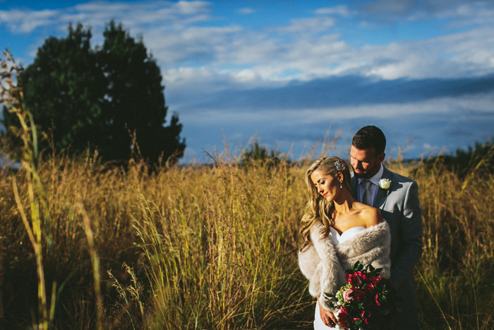 Winter Wedding Bride & Groom | Credit: Knot Just Pics