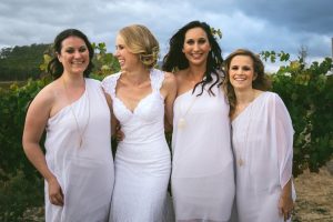 Grecian Style Bridesmaid Dresses