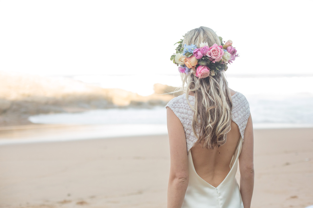 Keyhole Back Detail Wedding Dress